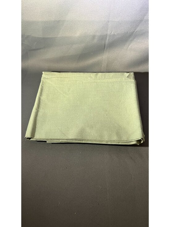 Other - Green Cotton-Blend Folded Fabric Piece - 1+ Yard